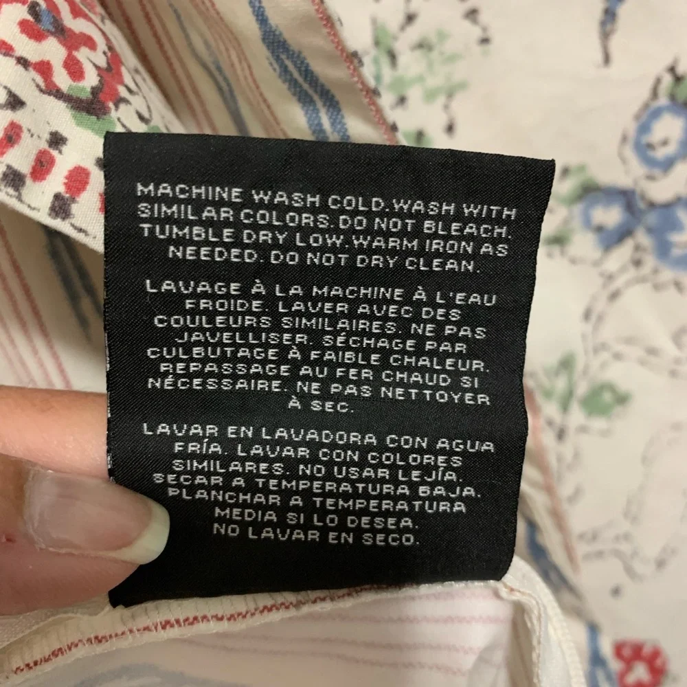 Ralph Lauren Floral and striped shams